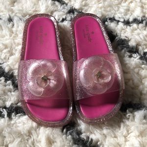 Kate Spade New York splash jelly slides